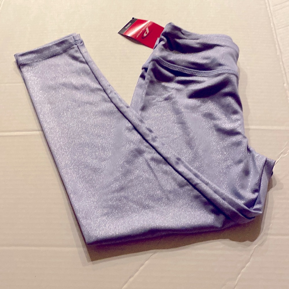 2/$10 NWT Pro Player Girls Glitter Legging Size 7/8